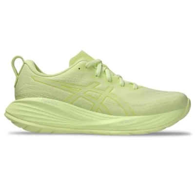 Afbeelding van Asics Gelcumulus 27 Liteshow Hardloopschoenen voor op de weg, Dames, Maat: 44, Lite show huddle yellow Kunststof