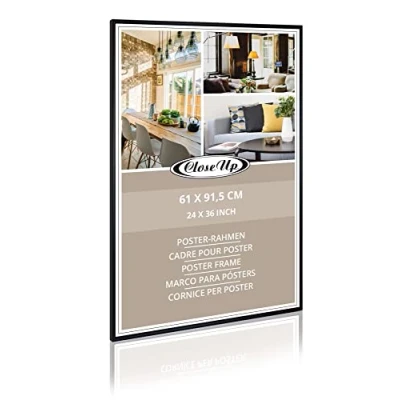 Afbeelding van Poster frame, 61 x 91,5 cm, zwart, kunststof