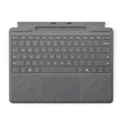Afbeelding van Microsoft Surface Pro toetsenbord met penopslag zwart QWERTZ compatibel Copilot+ PC (11e editie), 9 &amp; 8