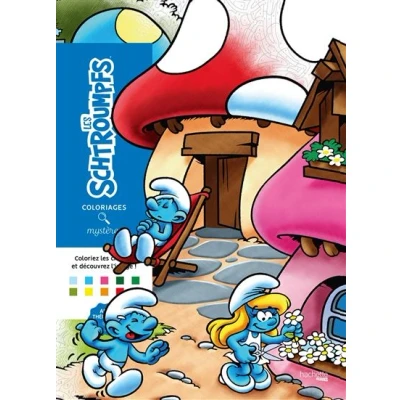 Image de Coloriages mystères Schtroumpfs