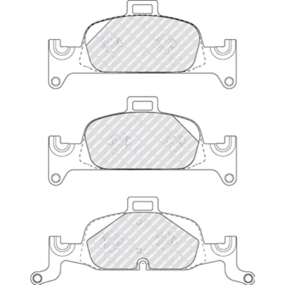 Afbeelding van FERODO FDB5101 Remblokkenset Geschikt voor slijtage waarschuwingscontact Zonder toebehoren AUDI: A4 B9 Avant, A5 Sportback, Q5