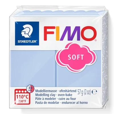 Afbeelding van Fimo soft boetseerklei 57 g serenity blue