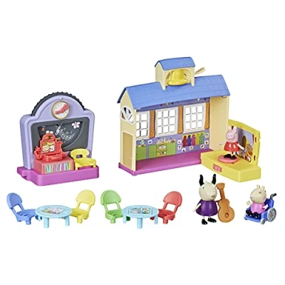 Afbeelding van Peppa Pig Peppa&#039;s Adventures Peppas speelgroep voor kleuters met stem en geluiden vanaf 3 jaar