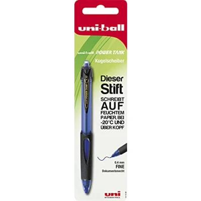 Afbeelding van Uni ball 141396 balpen POWERTANK blauw