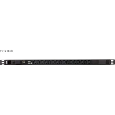 Afbeelding van ATEN PE1216SG 0U Basic PDU met meetfunctie en overspanningsbeveiliging
