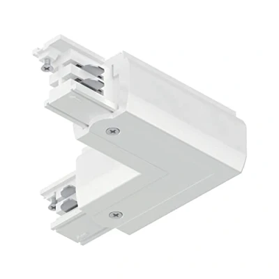 Afbeelding van Paulmann 91373 ProRail3 L Connect Erde 230V railsysteemcomponenten verbinder Wit