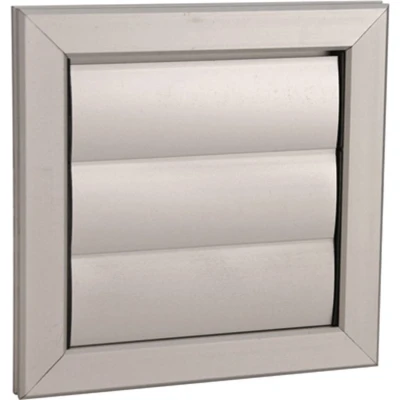 Afbeelding van Nedco lamellenrooster 205x205mm aluminium geanodiseerd