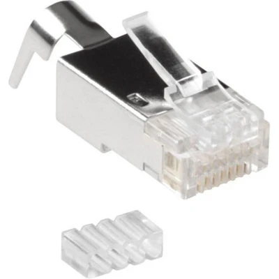 Afbeelding van ACT FA2001 RJ45 (8P/8C) CAT6A Afgeschermde Modulaire Connector 25 stuks