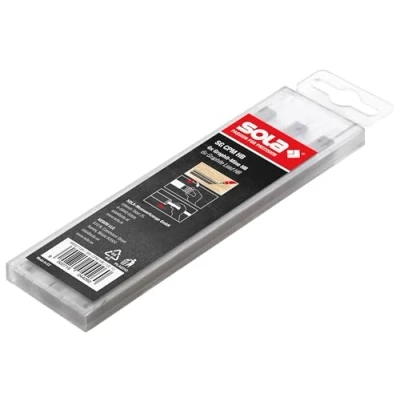 Afbeelding van Sola SG CPM HB reservevullingen, 2 x 5 mm, voor timmermanspotlood, hardheid HB, lengte 12 cm, 6 stuks