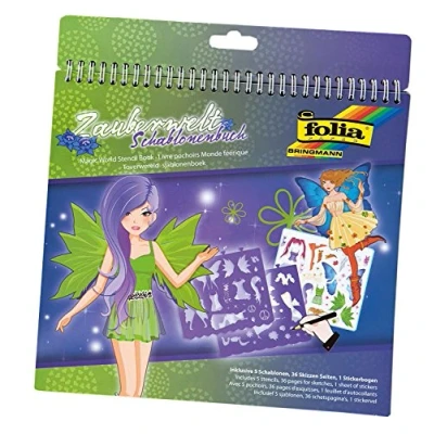 Afbeelding van Folia 41201 sjabloon boek van de magische wereld
