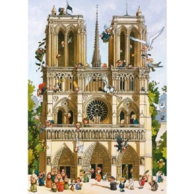 Afbeelding van Puzzel Vive Notre Dame!1000Heye29905