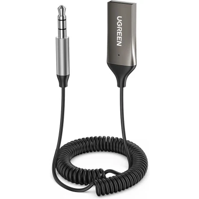 Afbeelding van USB 2.0 naar 3.5mm jack bluetooth adapter BT 5.0 Ingebouwde microfoon
