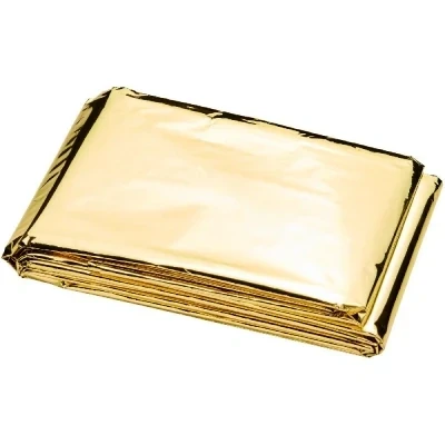 Afbeelding van Reddingsdeken Isolatiedeken EHBO deken Goud/Zilver 160x210cm