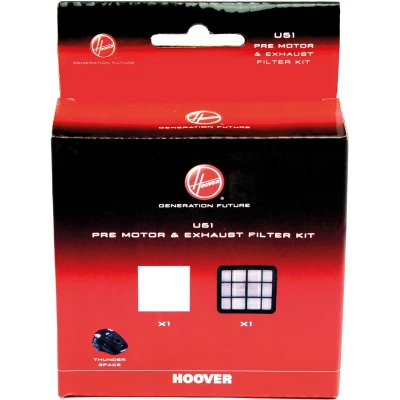 Image de Filtre d&#039;aspirateur Candy/Hoover 35601678 U51 kit filtri premotore + exaust