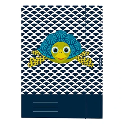 Afbeelding van Herlitz 50040858, Conventionele hechtmap, A4, Meerkleurig, Portret, Elastische band, 1 stuk(s)