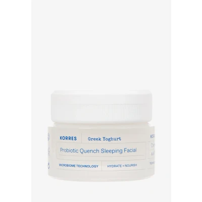 Afbeelding van Korres Greek Yoghurt Probiotic Quench Sleeping Facial Nachtverzorging, Maat: 40 ml,