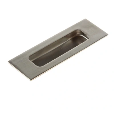 Afbeelding van Intersteel Schuifdeurkom rechthoek 120x40mm blind rvs geborsteld