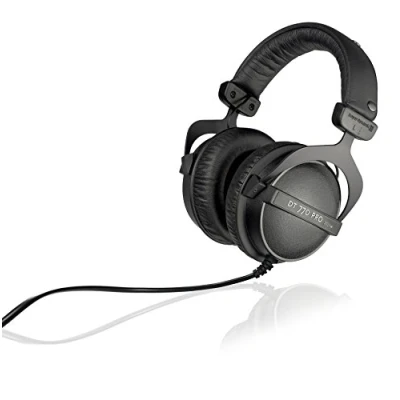 Afbeelding van Beyerdynamic DT 770 PRO 32 Ohm studio headset, 17,8 x 10,2 21,6 cm, zwart, grijs