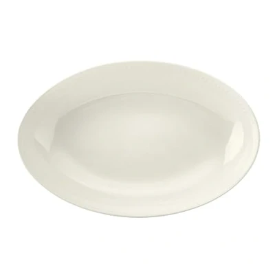 Afbeelding van Serveerschaal, 30.5 cm, Ovaal, Keramiek, Crème Wit Mikasa Cranborne