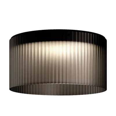 Afbeelding van Kundalini Giass LED plafondlamp, Ø 50 cm, grijs