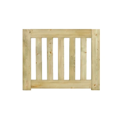 Afbeelding van Tuinhekdeur Grenen Groen Geïmpregneerd Modern de Luxe 60 x 100 4 cm