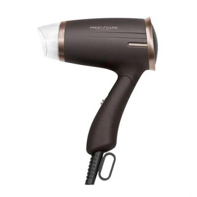 Image de Sèche Cheveux de voyage 2 vitesses temp Poignée pliable Proficare HT 3009 1400 Marron