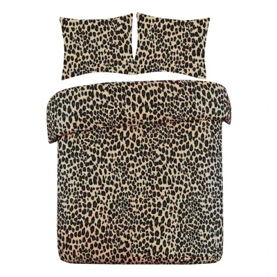 Image de Day Dream Panter housse de couette 2 personnes (200x200 cm + taies d&#039;oreiller) Sable