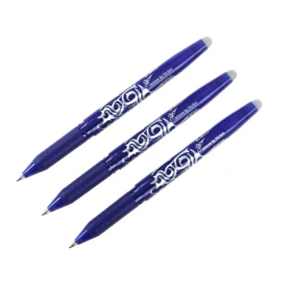 Afbeelding van Rollerpen PILOT Frixion blauw 0.35mm blister à 3 stuks