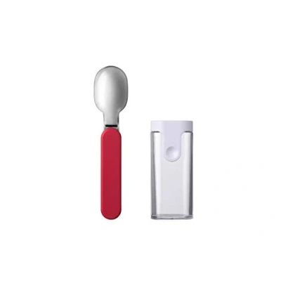 Afbeelding van Mepal Ellipse vouwlepel Vouwbare to go lepel Nordic red