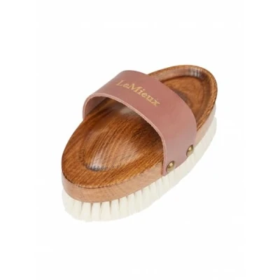 Afbeelding van LeMieux Borstels Artisan Soft Geitenhaar Bruin