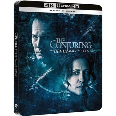 Image de Conjuring : Sous l&#039;emprise du Diable (Blu Ray 4K Ultra HD) (Steelbook) / The Conjuring: Devil Made Me Do It