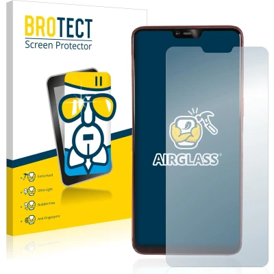 Afbeelding van BROTECT Screenprotector voor Oppo R15 Pro Folie Beschermfolie Beschermglas transparant