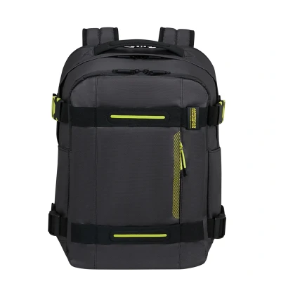Afbeelding van American Tourister rugzak Urban Track laptop 15,6 COATED Black / Lime 29 l