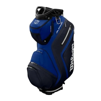 Afbeelding van Wilson Staff Alpine Cartbag Navy Blauw