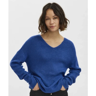 Afbeelding van Vero Moda Vmcrewlefile Vneck Trui, Dames, Maat: Medium, Surf the web