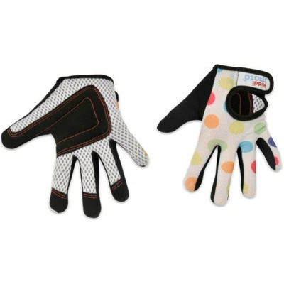 Afbeelding van KIDDIMOTO handschoenen Pastel Dotty, Small (full fingered)