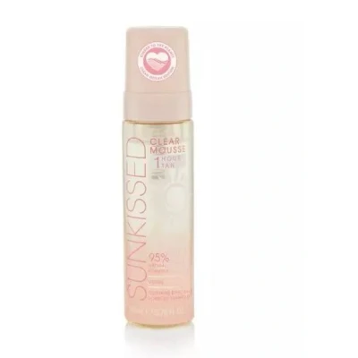 Afbeelding van Sunkissed Clear Mousse 1 Hour Tan Clean Ocean Edition 200ml Haibu by Kapperskorting.com