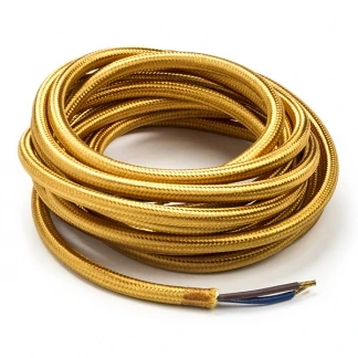 Afbeelding van Strijkijzersnoer Calex 3 meter (2 x 0.75 mm², Goud)