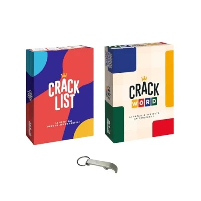 Afbeelding van Set Crack List + Word Franse versie 1 flesopener EUR Blumie (Crack Word)