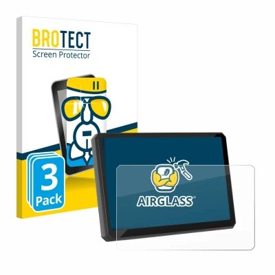 Afbeelding van BROTECT Screenprotector voor Carpuride W502BS 7&quot; Folie Beschermfolie Beschermglas transparant (3 Stuks)