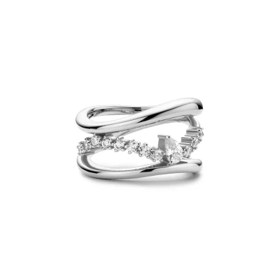 Afbeelding van Ania Haie AH R056 02H56 Miss Twinkle Dames Ring Sieraad Zilver 925