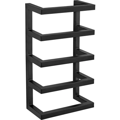 Afbeelding van WENKO Wand Handdoekrek Fondiro zwart mat Handdoekhouder Handdoekenrek