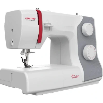 Afbeelding van Veritas Naaimachine met vrije arm Rosa Wit, Rood
