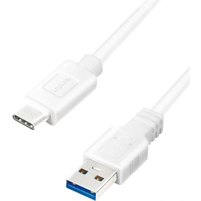 Afbeelding van LogiLink USB kabel 3.2 Gen1 (USB 3.0 / 3.1 Gen1) A stekker, C stekker 1.00 m Zwart CU0174