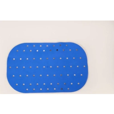Afbeelding van Anti slip bad en douchematten badmat klein blauw Atlantis
