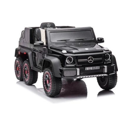 Afbeelding van Mercedes G63 6X6 AMG 12V Elektrische Kinderauto Zwart