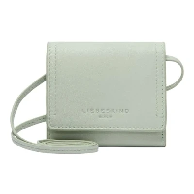 Afbeelding van LIEBESKIND BERLIN Leren Portemonnee Sky Sheep Natural Wallet Sage Mintgroen