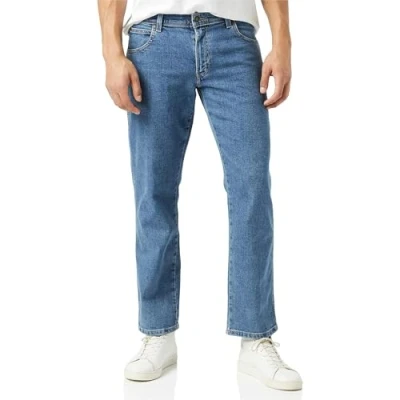 Image de Wrangler Herren Durables Regular Fit Jeans, Stonewash, 38W / 32L