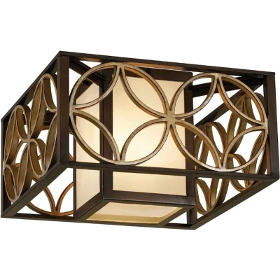 Afbeelding van Bohemian Plafondlamp Steady Lighting Metaal E27 L: Cm Voor Binnen Woonkamer Eetkamer Brons