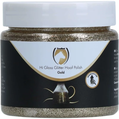 Afbeelding van Excellent Hoeflak Hi Gloss Glitter Goud